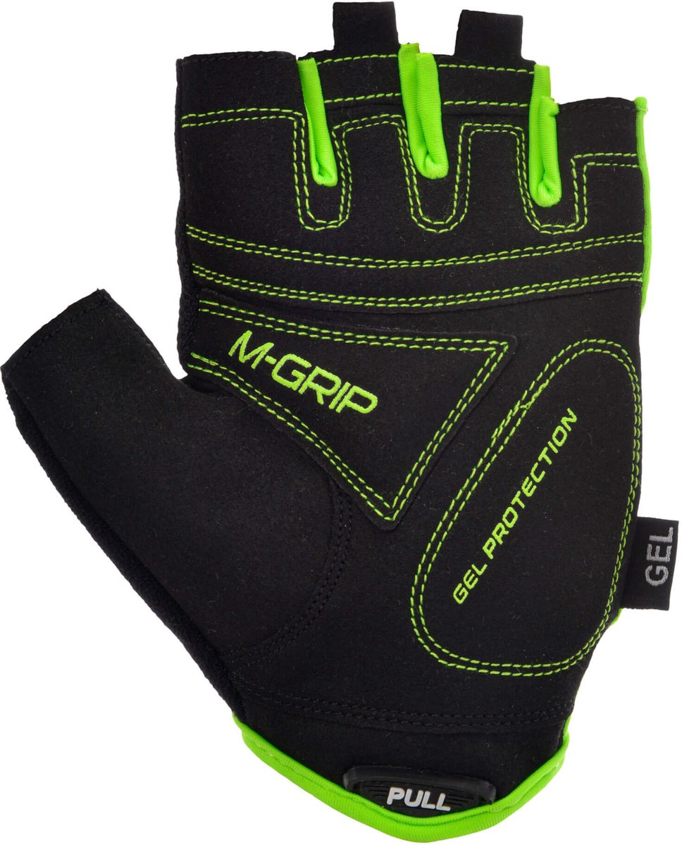 Meteor Gel GX31 - Fietshandschoenen - Maat S, groen