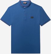 AB Lifestyle - Tokio Polo | Navy Peony - Heren - Maat: XS