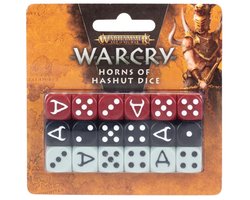 Warhammer Warcry horns of hashut dice (warhammer nieuw)