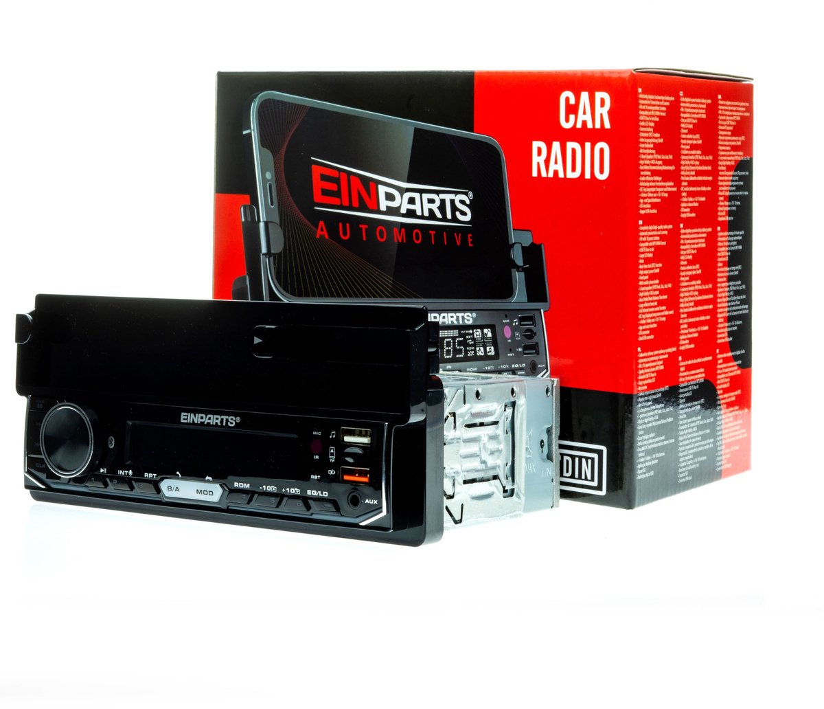 Einparts Autoradio Epcr14 Voor Auto's Lcd Telefoonhouder 4X50W