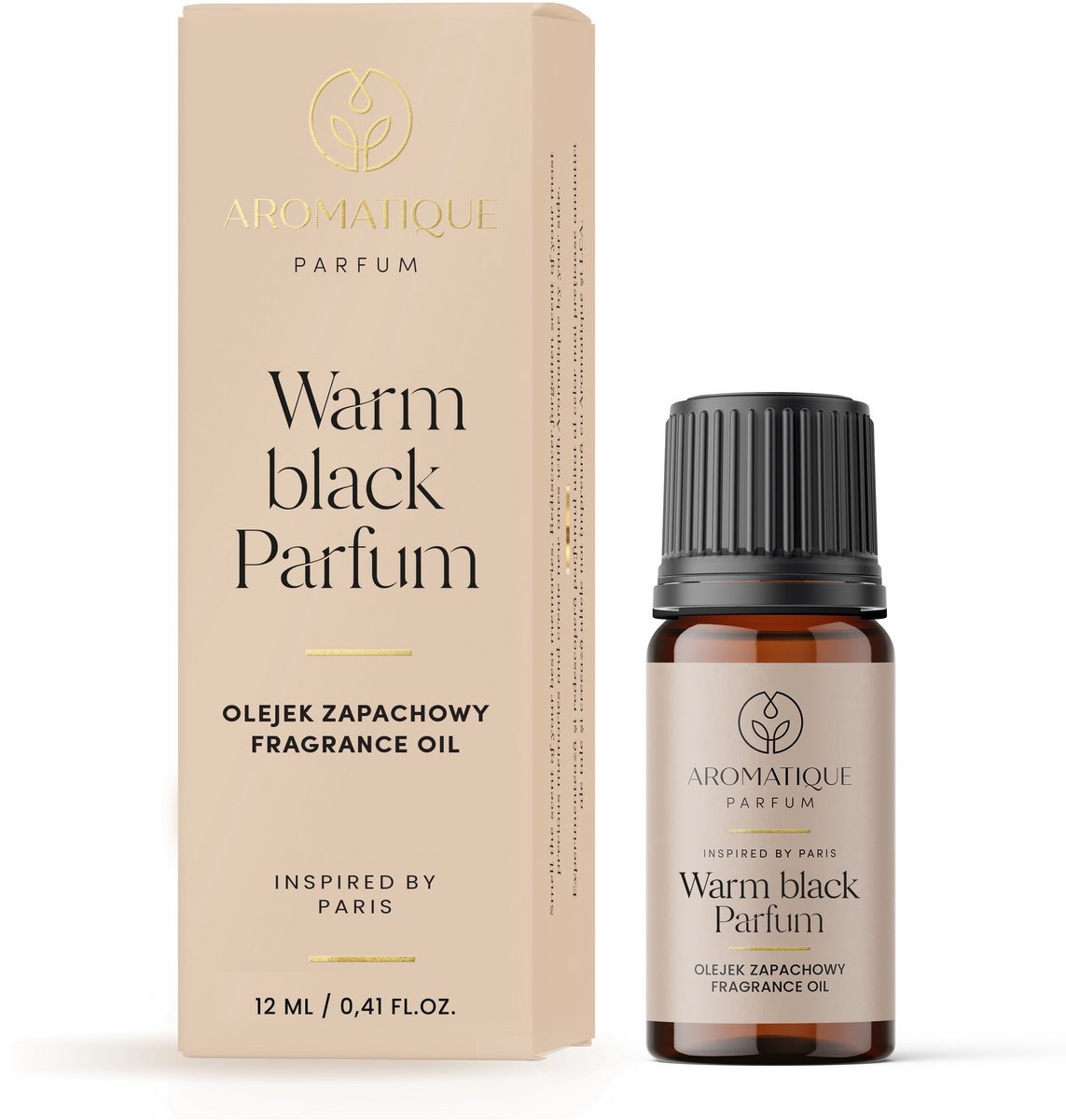 Aromatique Warm Black Serie - Geurolie - Intens - 12ml
