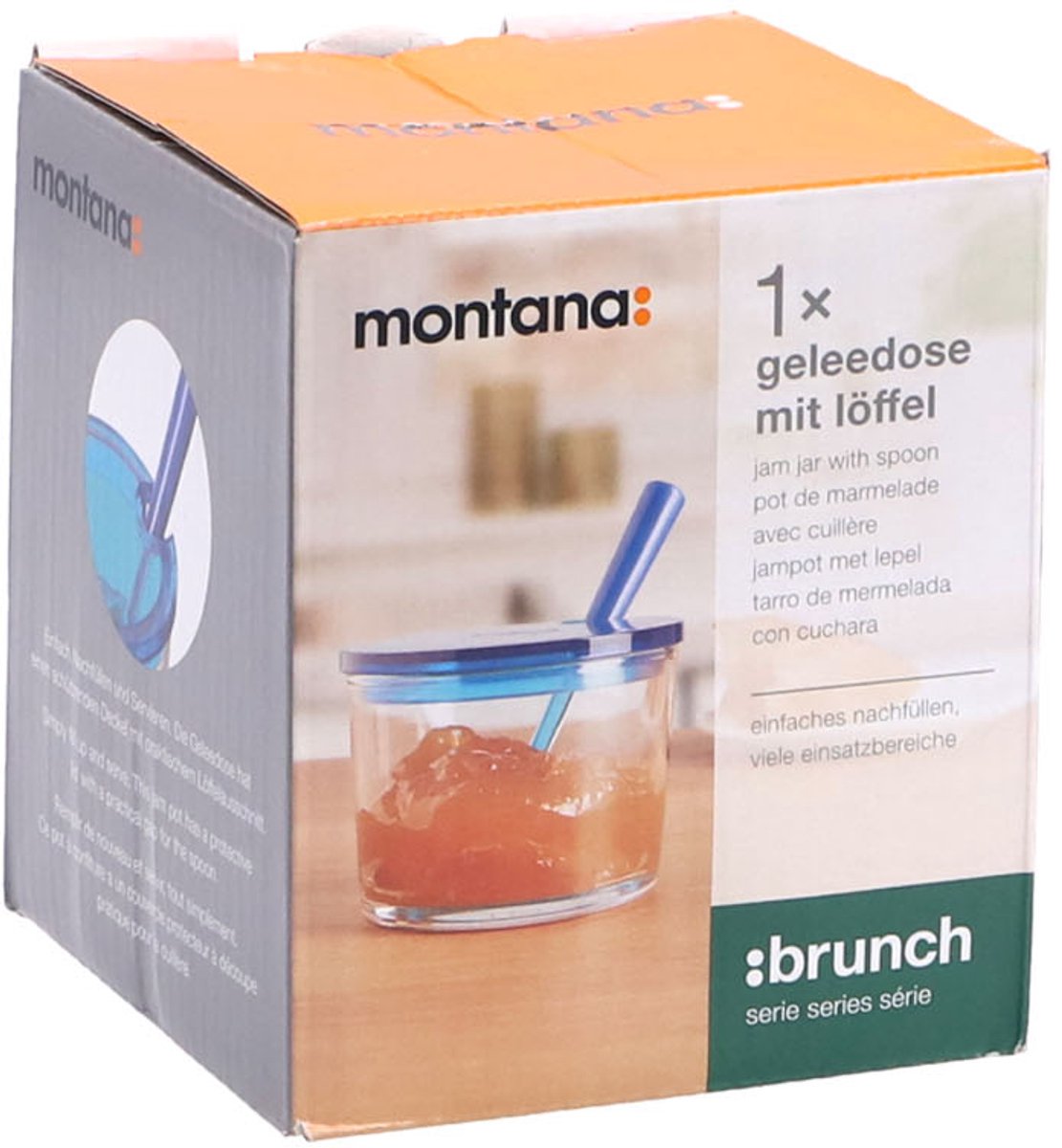 Montana Jampot met Lepel - Blauw