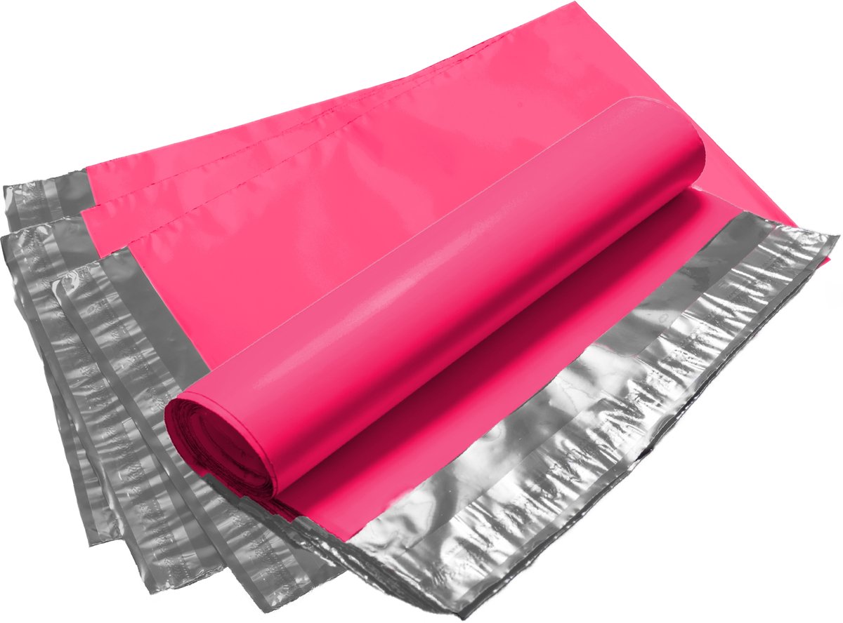 Ironpack Serie - Roze Foliopak B5 - 190x250mm - 50 stuks
