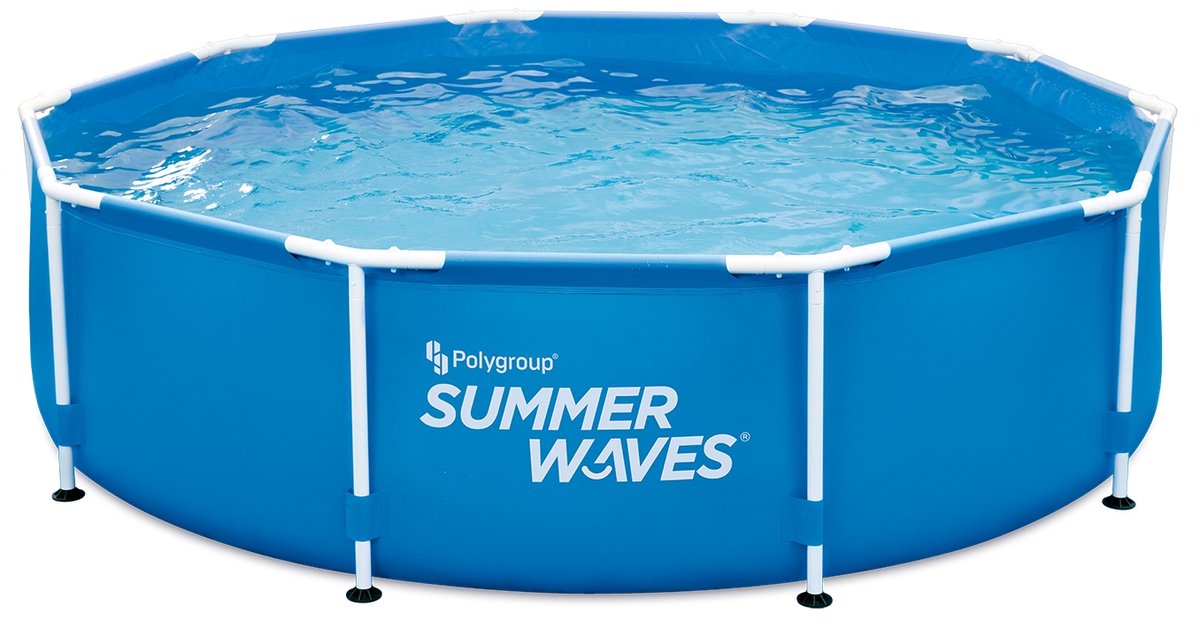Summer Waves Zwembad - 305x76 cm - Inclusief filterpomp - Groot formaat - Snel op te zetten