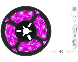 Waterdichte LED-lichtstrip met volledig spectrum, geschikt voor kamerplanten, vetplanten, hydrocultuur, kassen en tuinbouw, 3 meter
