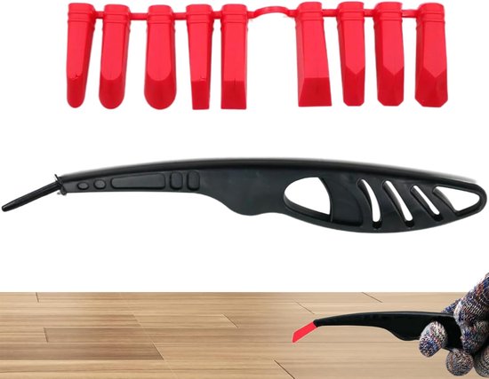 Kit Schraper Tool - 9 in 1 Spatel - Voegen Verwijderen - Ergonomisch Ontwerp - 223 cm Lengte - Grijs — afbeelding 5