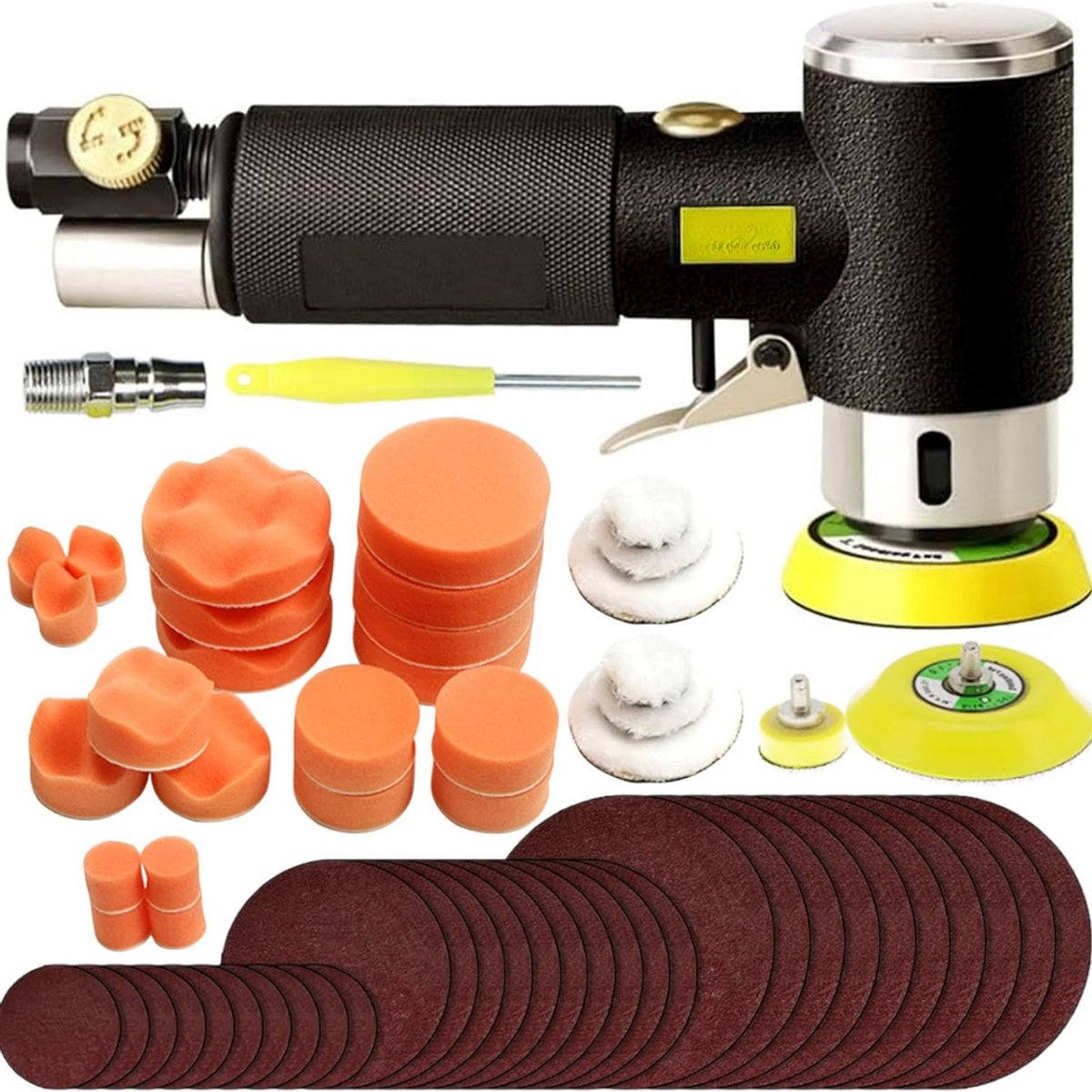RWB® Polijstmachine Auto - Auto Polijstmachine - Polijstmachine - Zwart - 24 x 17 x 14 cm