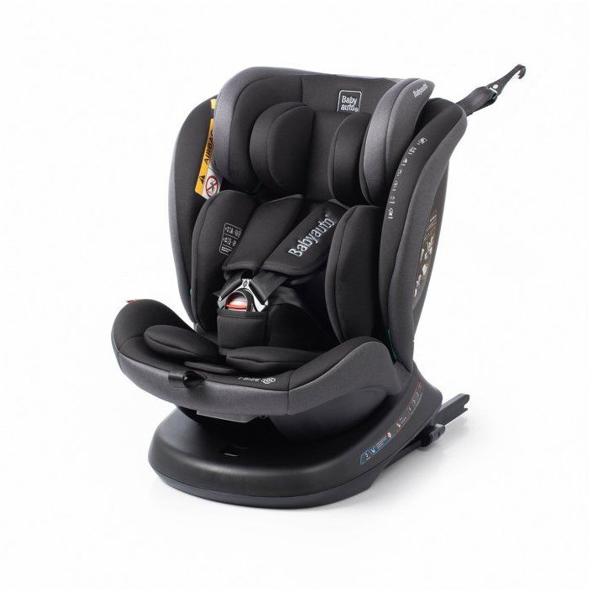 BABYAUTO – RODIA – Autostoel groep 0/1/2/3 – 360° draaibaar – i-Size