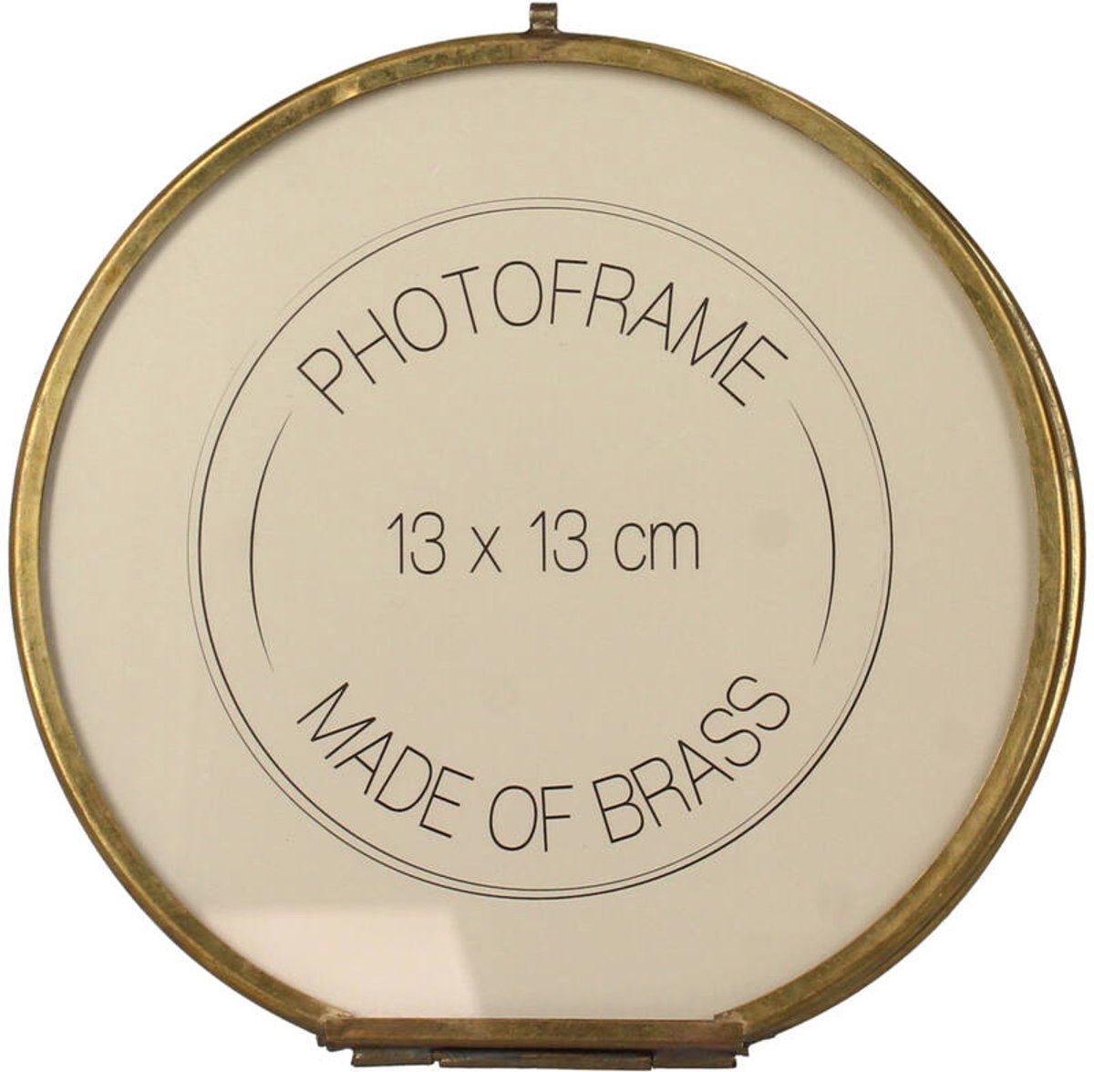 Kersten fotolijst metaal deco 13x13x1.5cm goud