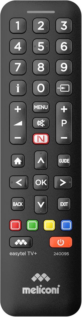 Universele TV Afstandsbediening - Smart TV Bediening - Gemakkelijk Zenders Zappen - Bedient Basis Smart Functies