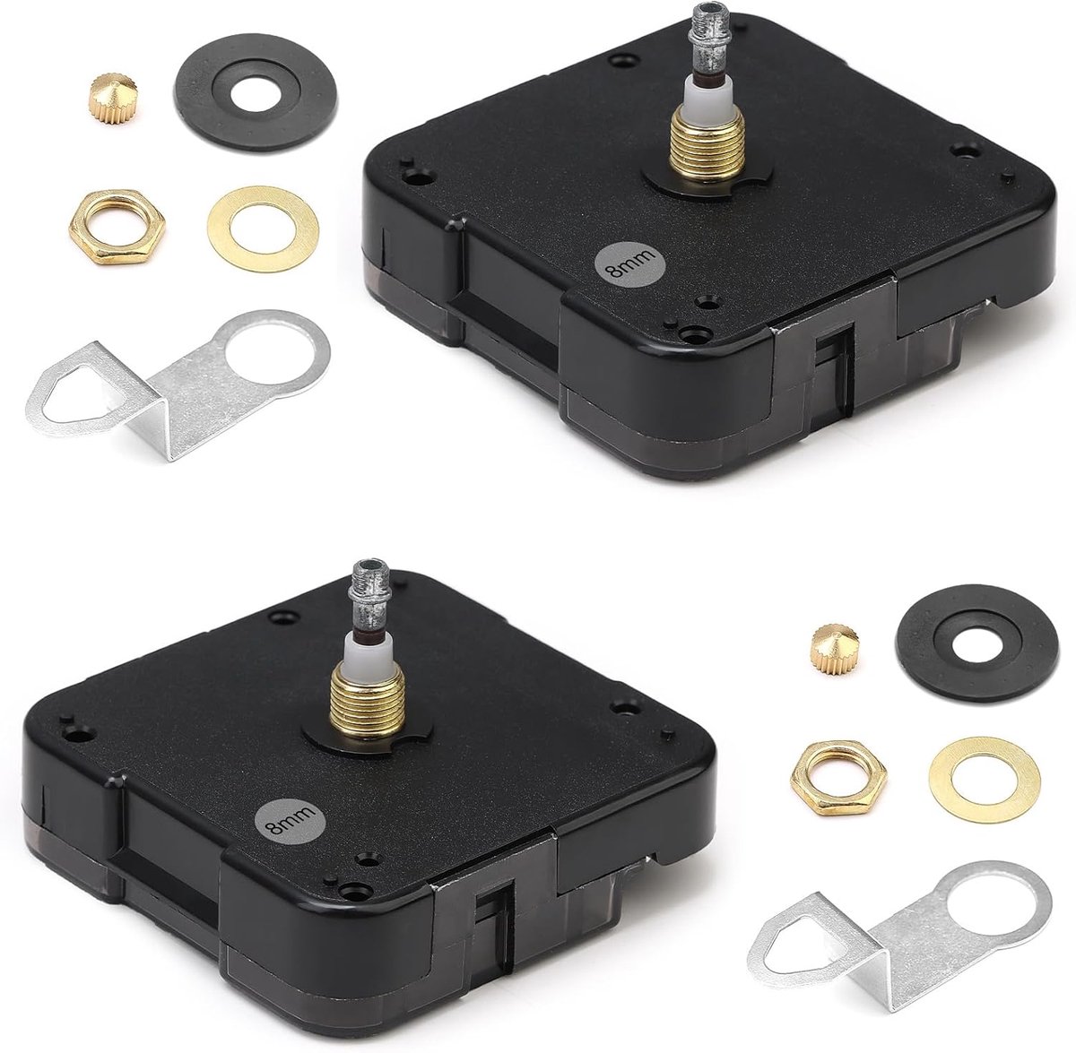 Klok uurwerk vervanging - Motor reparatie - Wandklok reparatie - Hoog koppel - Schacht 18.5mm