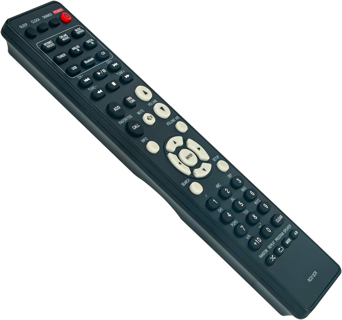 Afstandsbediening Vervanging - Universele Bediening - Audio Video Bediening - Direct Gebruiksklaar - 225 cm - Zwart