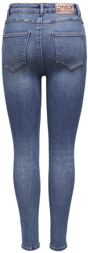 Dames ONLY skinny fit enkeljeans | stretch denim broek gebleekt | ONLMILA cropped skinny jeans, blauw (light blue denim), 27W / 30L