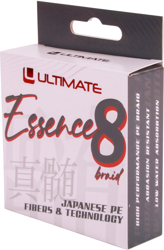 Ultimate Essence 8-Braid 135m 0,10mm 8,48kg - Gevlochten Lijn van Merkloos — afbeelding 2