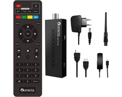 Digitale TV Ontvanger - Kabelontvanger DVB-C - Nieuwe Standaard TV - Full HD HEVC H.265 - Compact Design