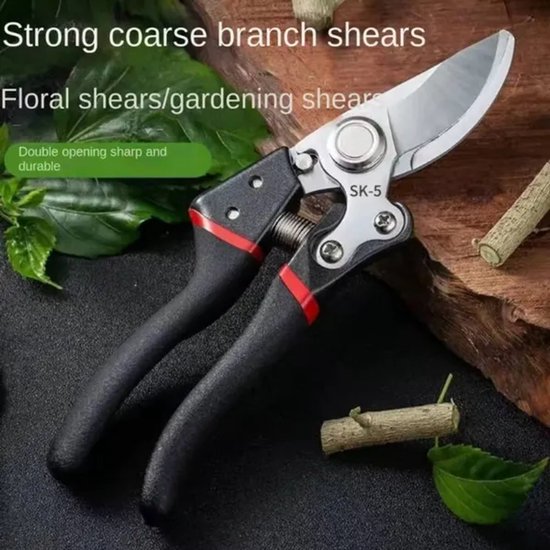 Professionele Snoeischaar met Rolmechanisme - Knipdiameter 26 mm - Ergonomisch 30° Design - SK5 Staal - 20 cm van Merkloos	 — afbeelding 4