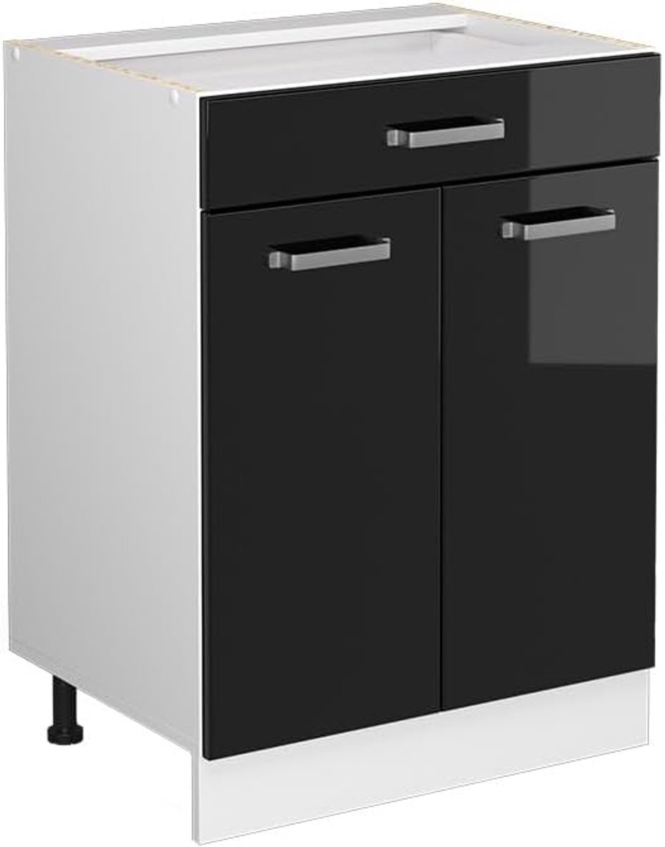 Keukenonderkast met lade - Keukenmodule - Keukenopslag - Modulair systeem - 60 cm breed - 