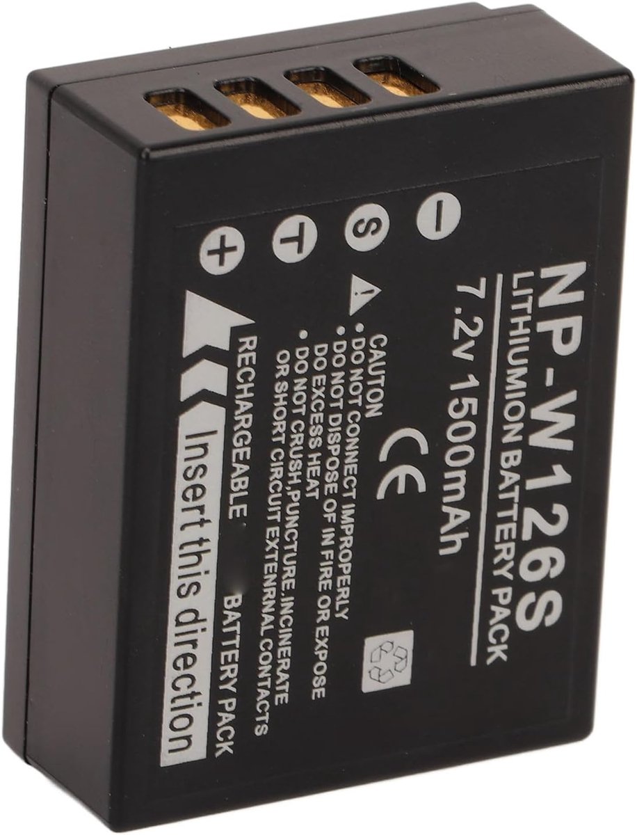Camera Batterij - Oplaadbare Accu - Digitale Fotografie - 1500 mAh Capaciteit - 72 V