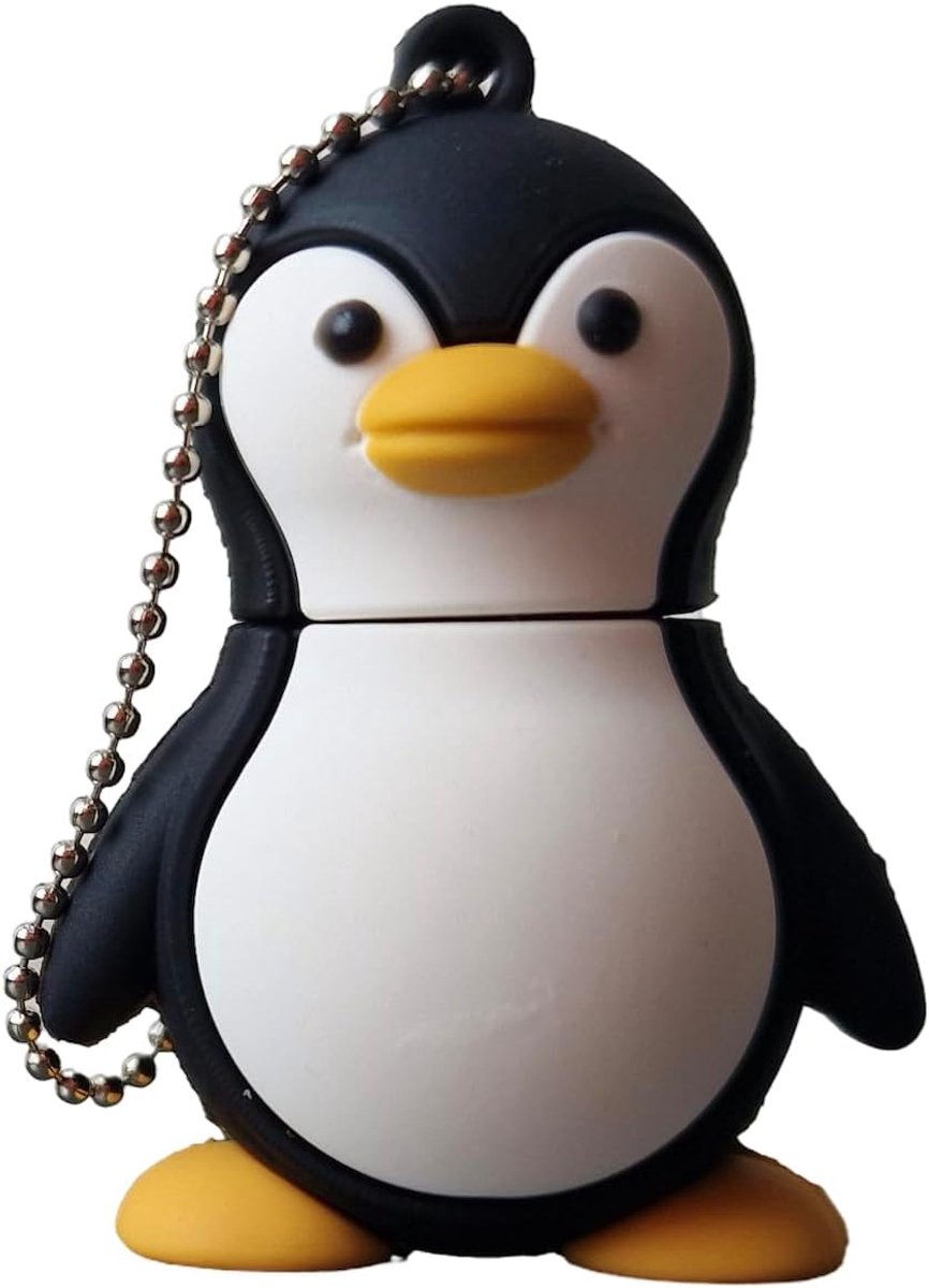 USB Flash Drive - Geheugen Stick - Data Opslag - Uniek Pinguïn Design - 11 x 5 x 2 cm