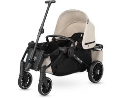 Qplay Go Cargo – Opvouwbare Kinderwagen & Bolderkar - Beige