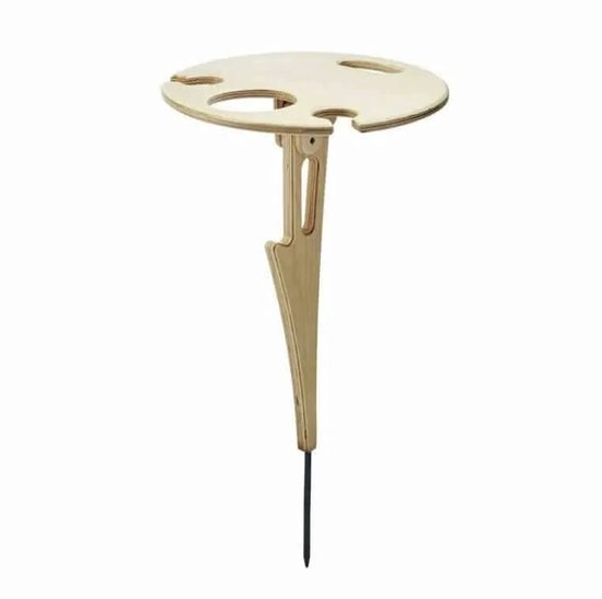 Opvouwbare wijntafel - Picknicktafel - Wijn Bijzettafel