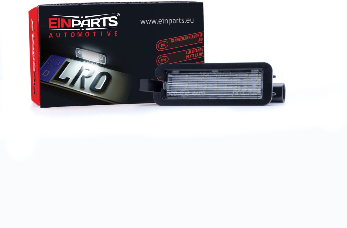 Einparts Autokentekenplaatverlichting Voor Auto's Ep136