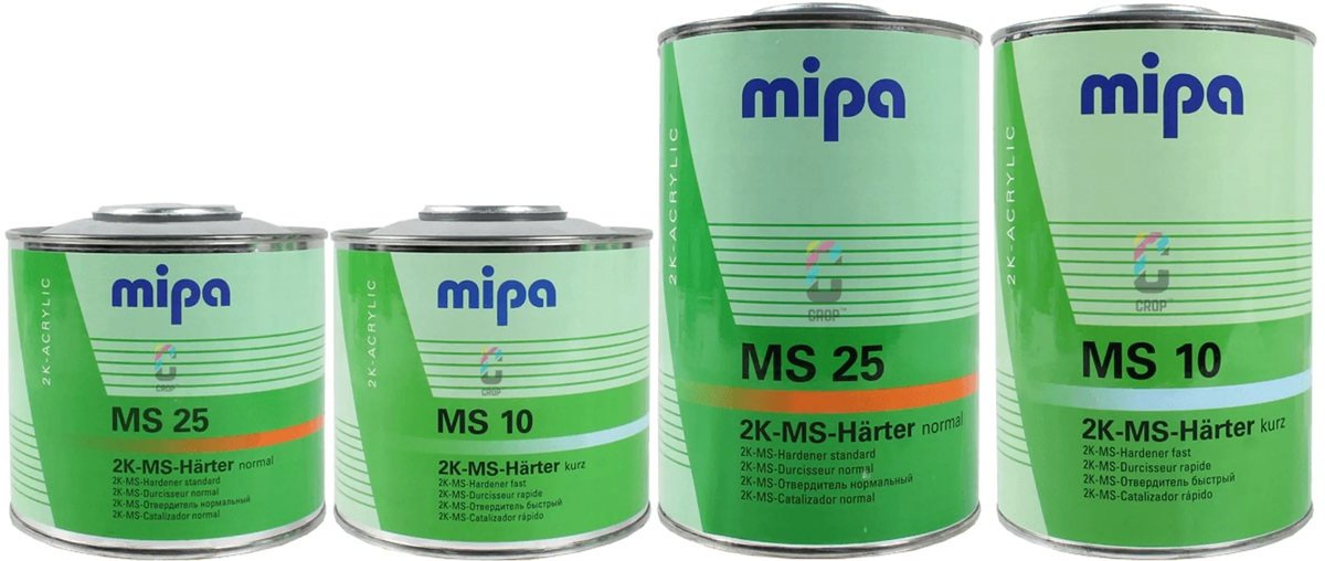 MIPA 2K Universele Medium Solid MS Verharder - MS25 Standaard - 2,5 liter