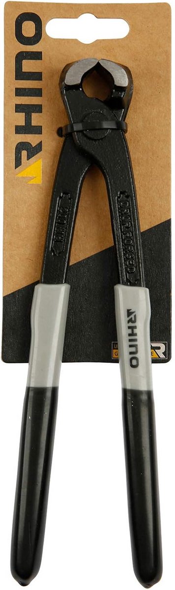 Russische tang - Grijptang knijptang - Vastpakken verwijderen - Antislip handvat - 200 mm - Zwart en zilver
