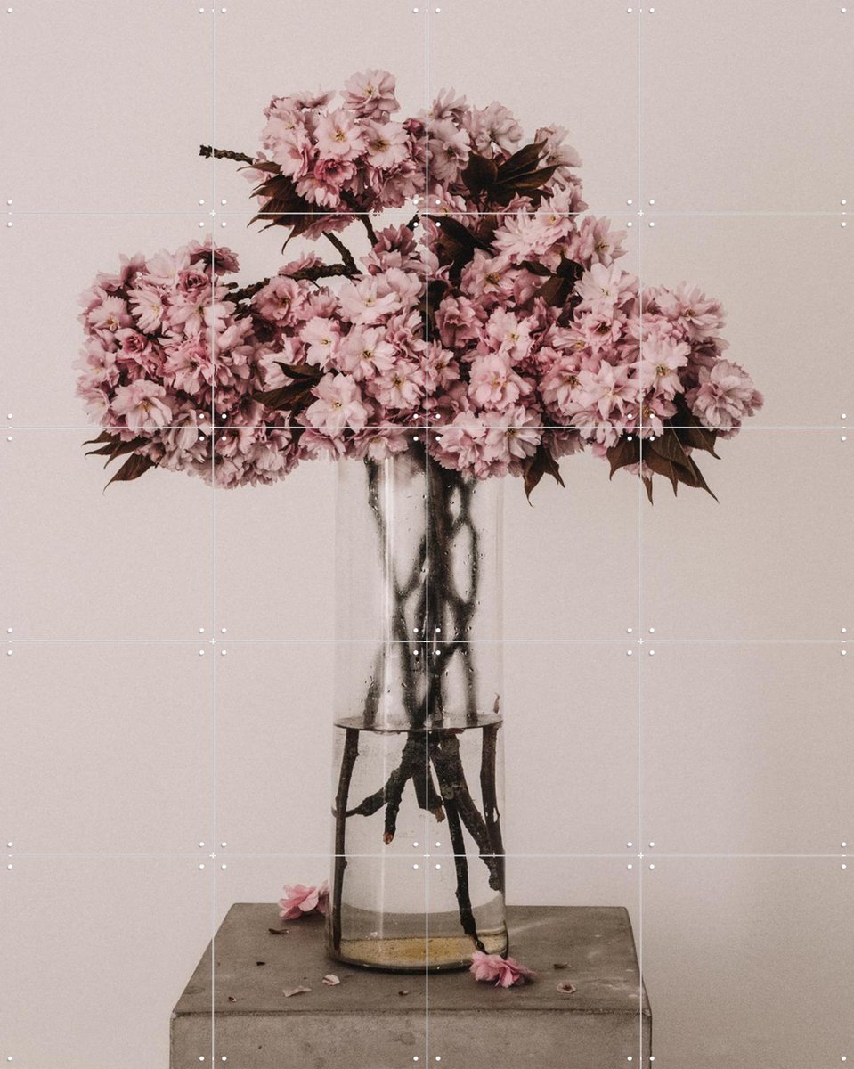 IXXI Cherry Break, STUDIO HANNAH LEMHOLT - 80 x 100 cm - Gratis ophangtool - Grote wanddecoratie en posters - Fotografie, Woonkamer, Slaapkamer