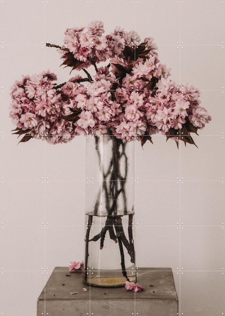 IXXI Cherry Break, STUDIO HANNAH LEMHOLT - 100 x 140 cm - Gratis ophangtool - Grote wanddecoratie en posters - Fotografie, Woonkamer, Slaapkamer