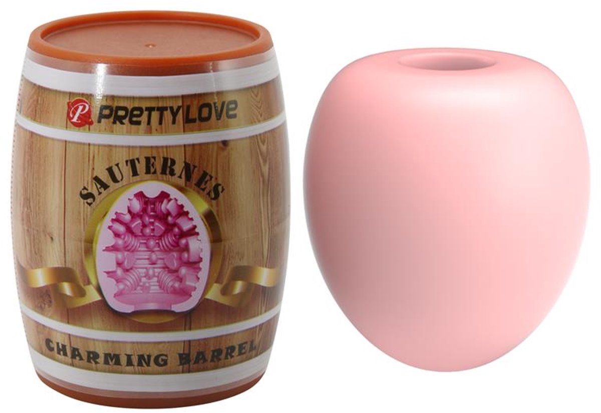 PRETTYLOVE Sauternes Barrel Shaped Male Masturbator