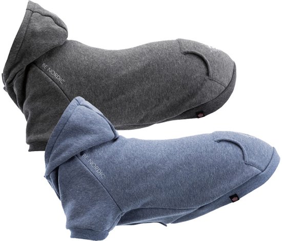 TRIXIE BE NORDIC HONDENTRUI HOODIE FLENSBURG GRIJS 24 CM — afbeelding 4
