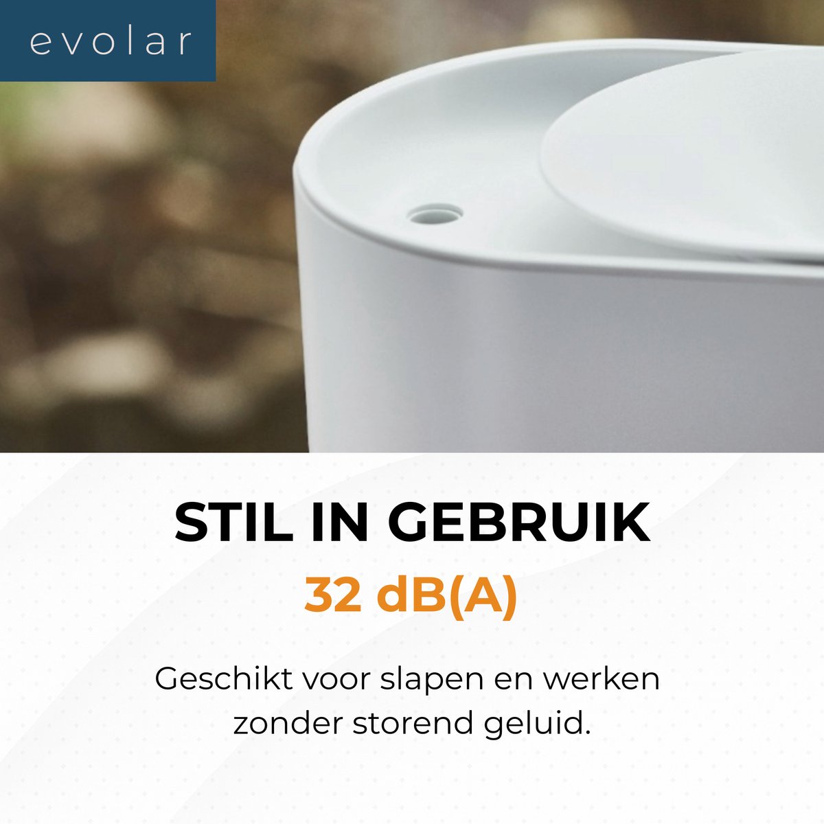 Evolar Luchtbevochtiger met Aromatherapie - 5L Tank - Air Humidifier - Diffuser - Woonkamer, Kantoor, Babykamer, Slaapkamer - EVO-HF450 thumbnail 6