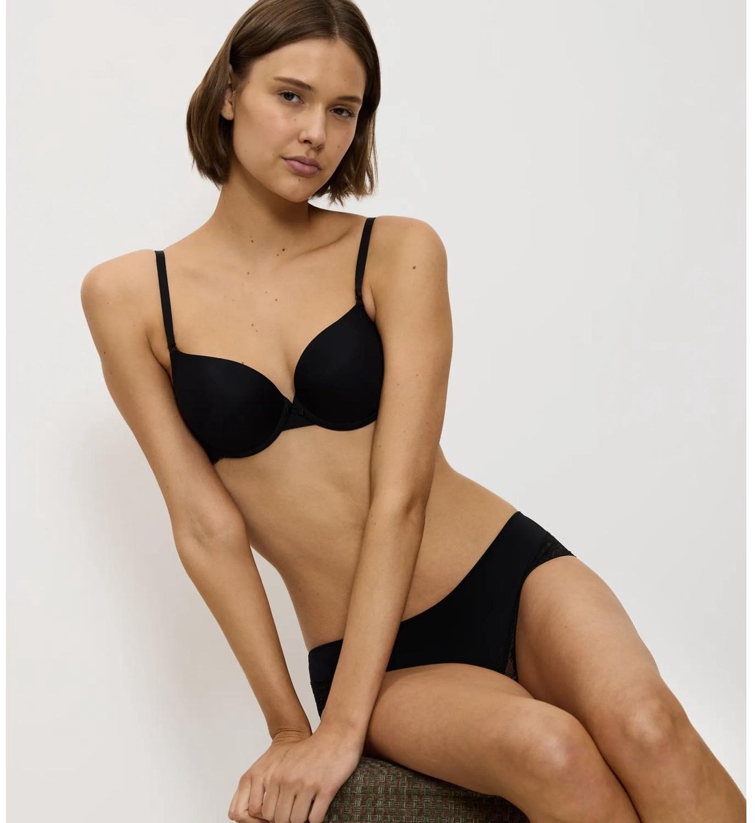 Triumph Push-up-BH Lovely Micro zwart
