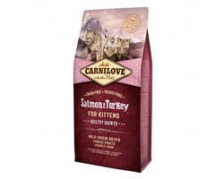Carnilove Cat Salmon/Turkey Kittens 6 kg