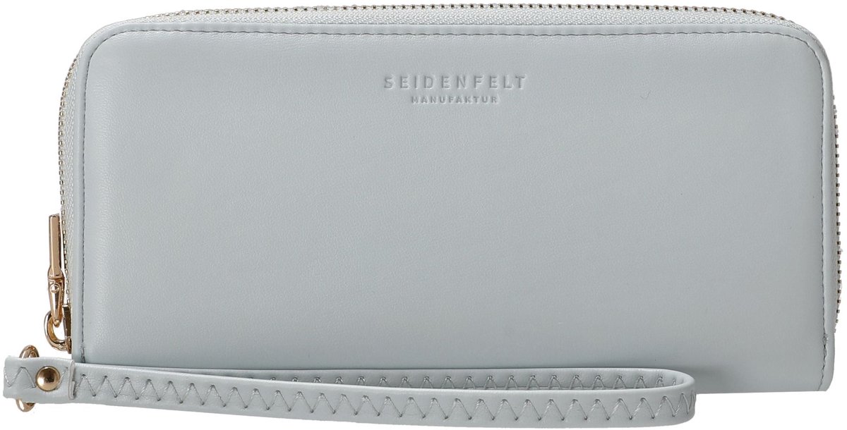 Seidenfelt Smilla - Damesportemonnee 19 cm (sea salt blue)