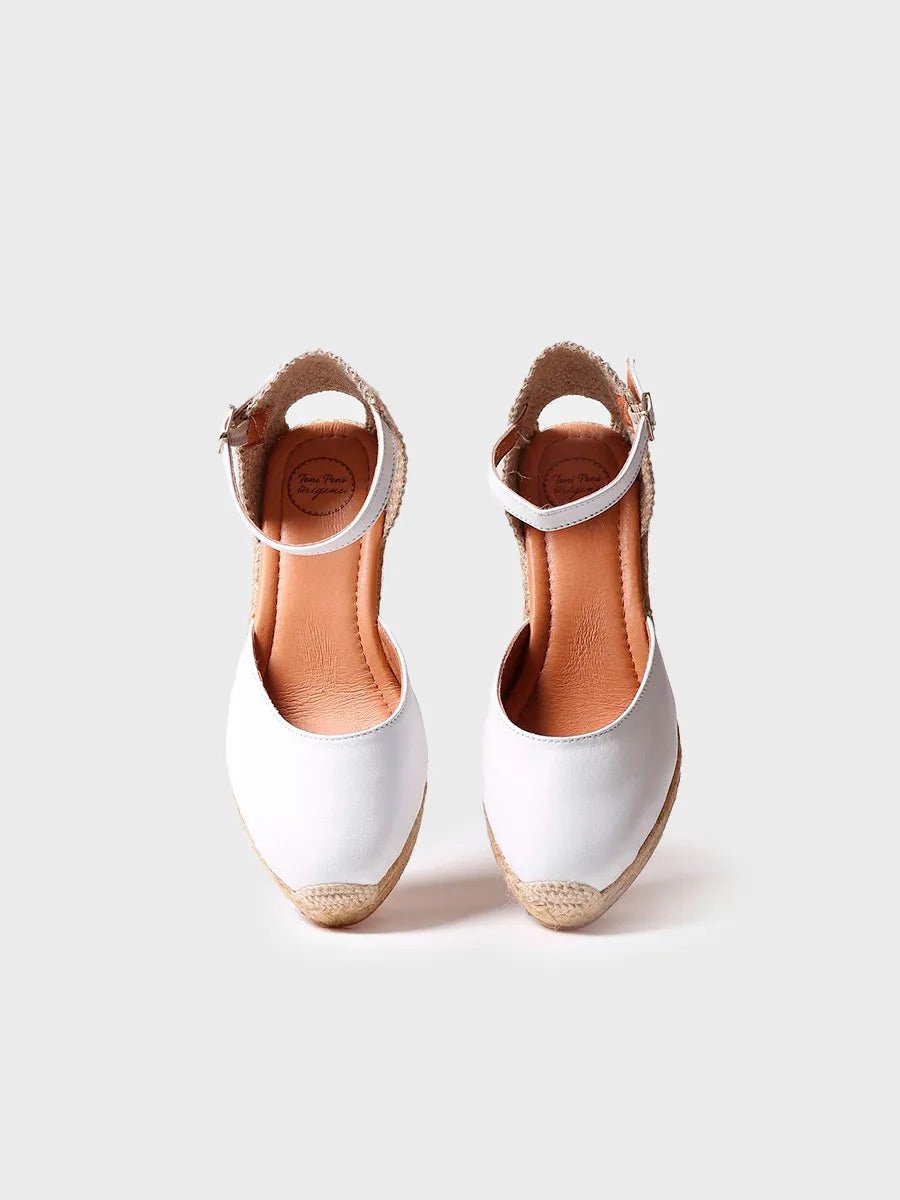 Gesloten leren espadrille | COSTA-5