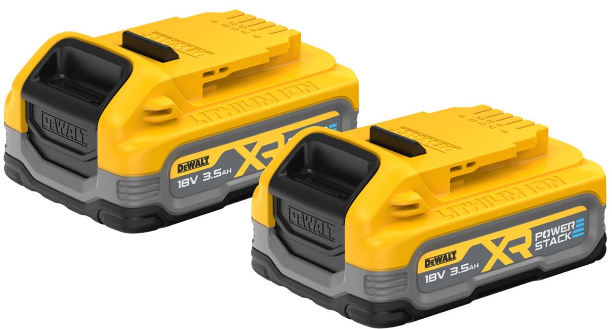 DeWALT DCBP318S2 2x Accu 3.5Ah POWERSTACK 18V XR