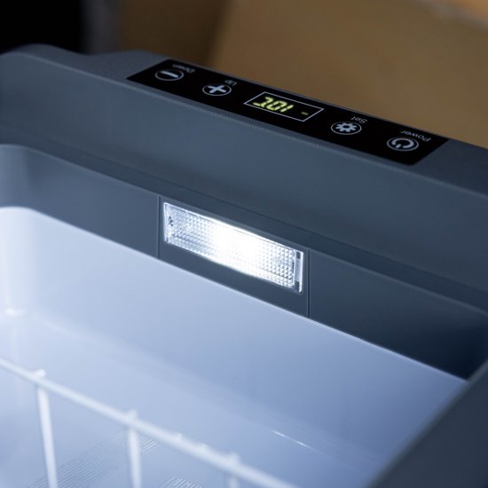 Volkstool® B50 Cool Freeze Box 49L - Elektrische Compressor Koelbox - 12V en 230 Volt - Koelen en Vriezen - Digitaal Display - Single Zone van Merkloos — afbeelding 4