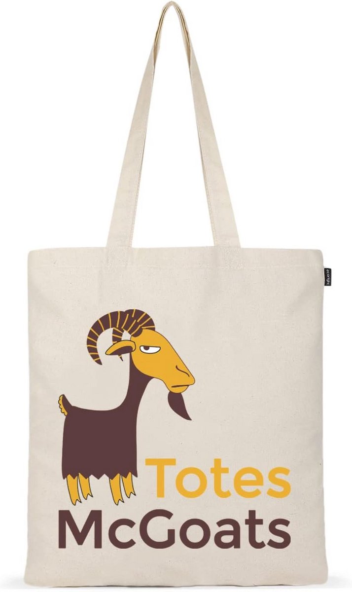 Duurzame Katoenen Tote Bag - Grote Herbruikbare Boodschappentas Uniseks