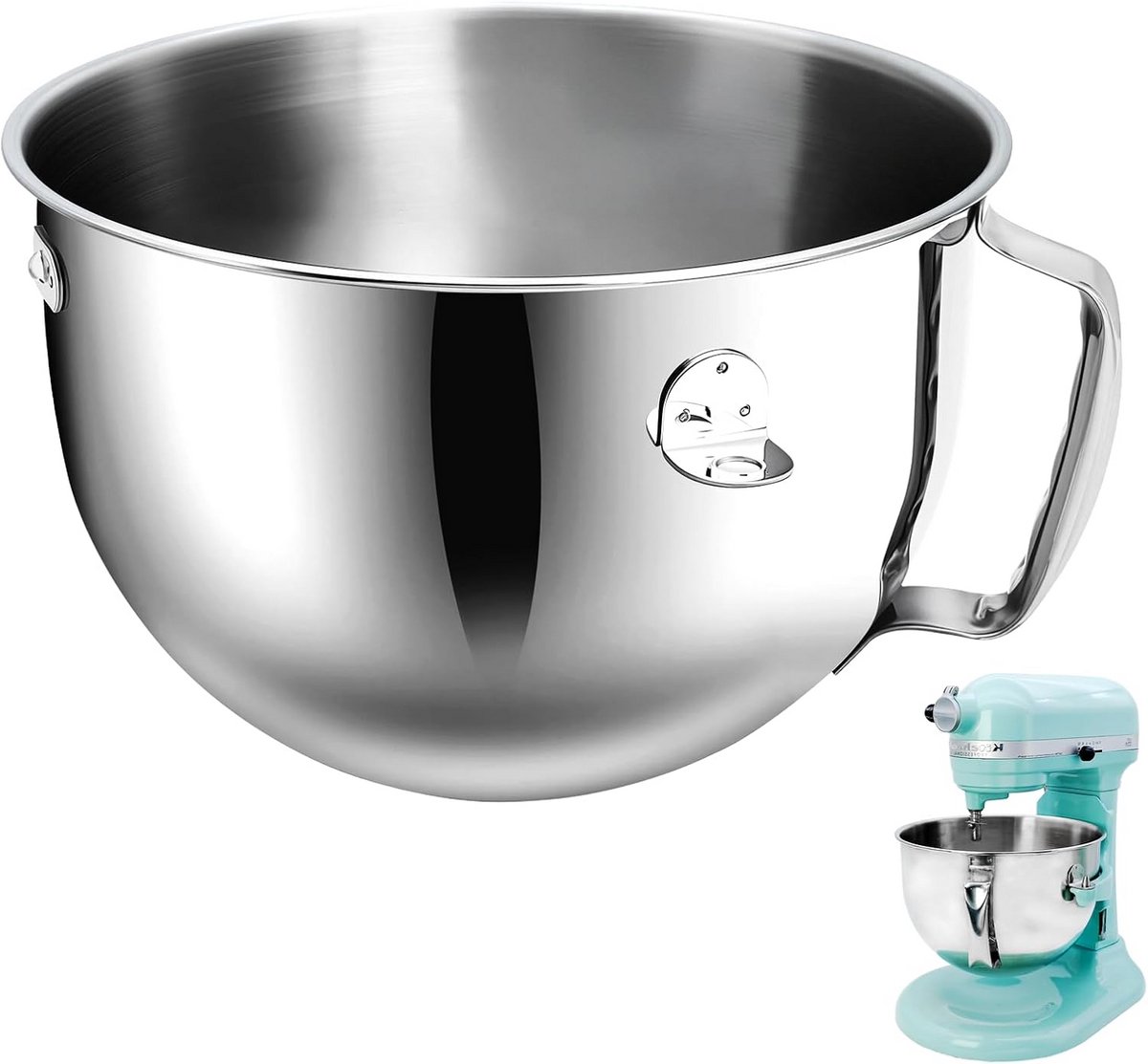 Stainless Steel Flat Beater for 6 Quart Stand Mixers