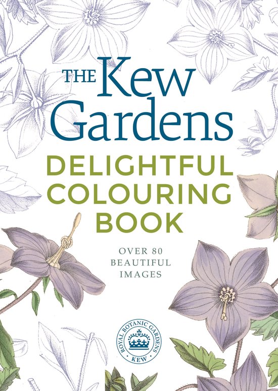 The Kew Gardens Delightful Colouring Book - cover