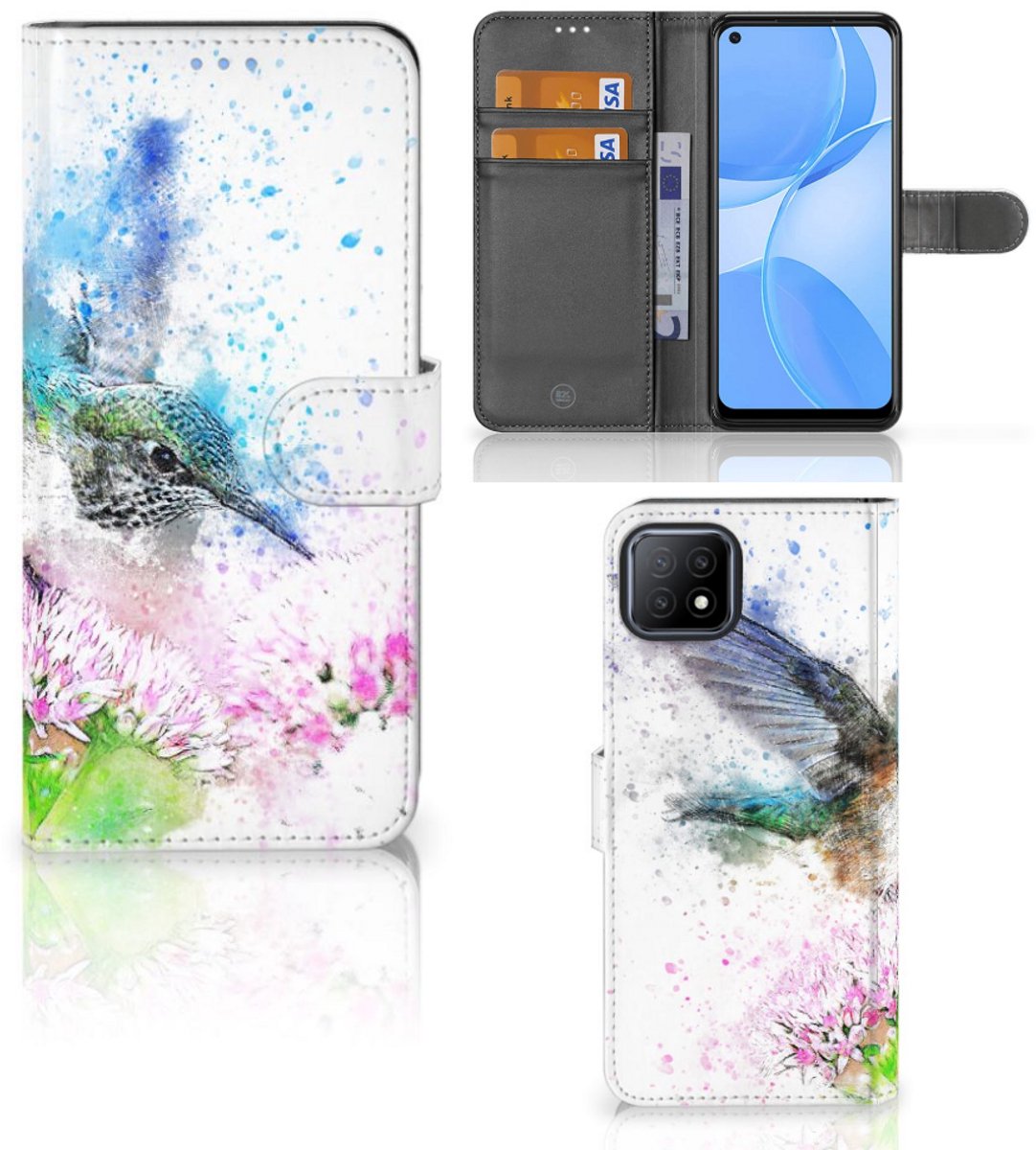 Hoesje OPPO A73 5G Vogel