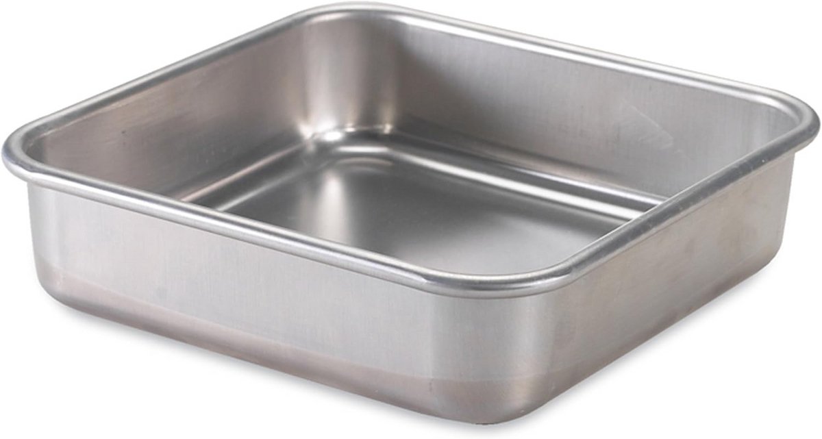 Aluminium Cakevorm Vierkant 22.9 x 22.9 cm