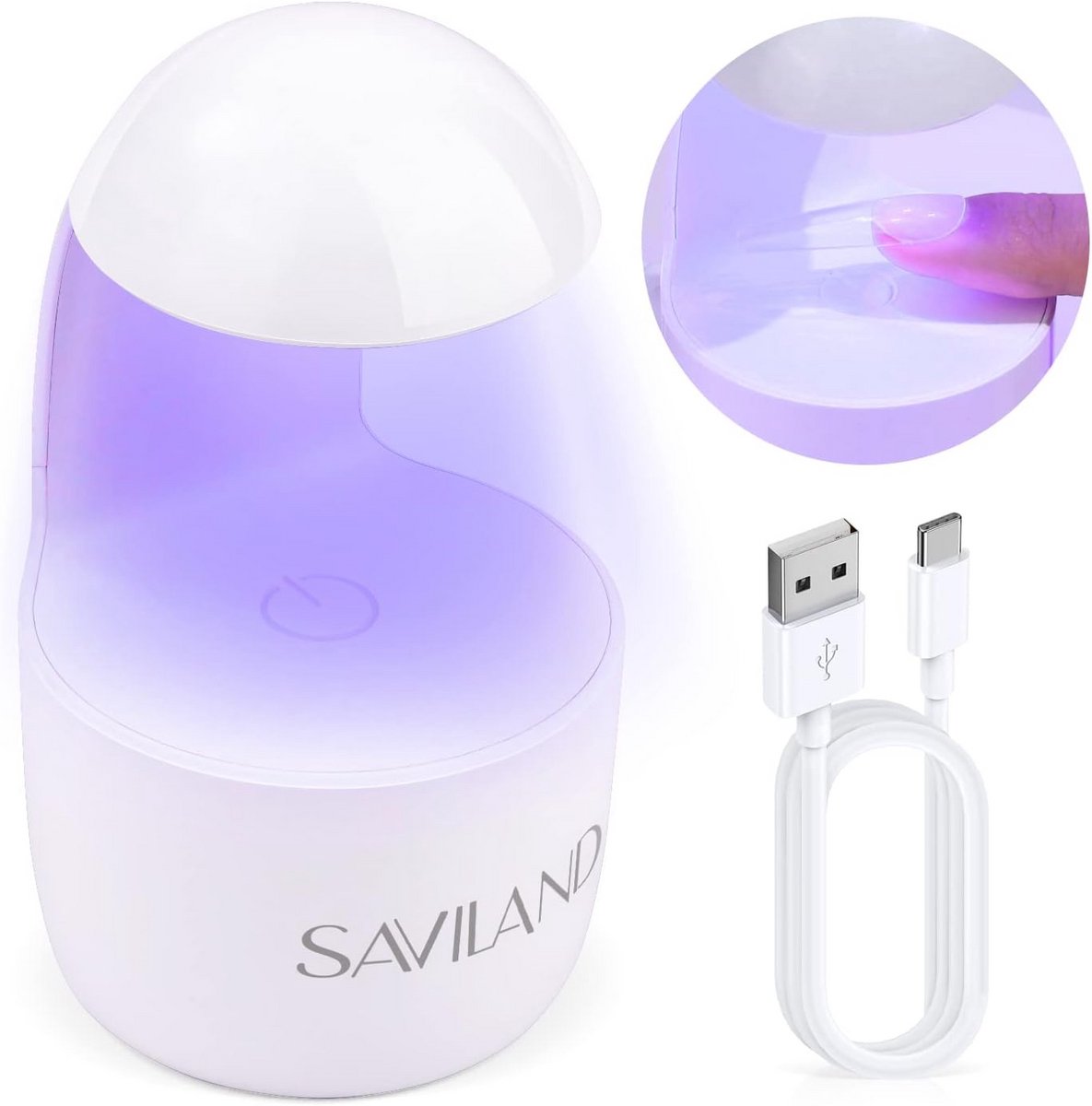 Mini UV Nagellamp voor Gelnagels - Draagbare en Reisvriendelijke Ontwerp