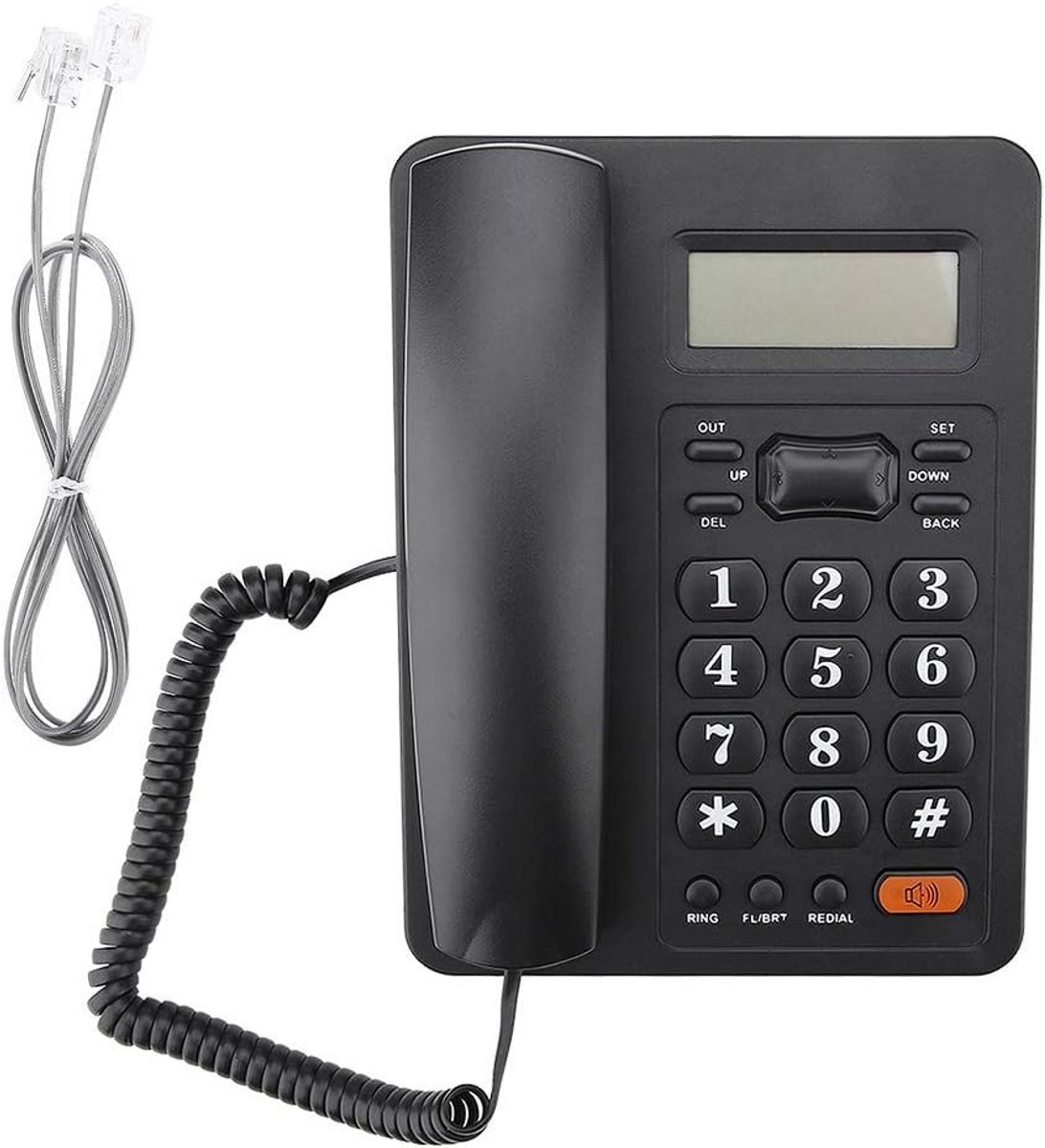 Vaste Bureautelefoon met Nummerweergave - Thuis en Kantoor