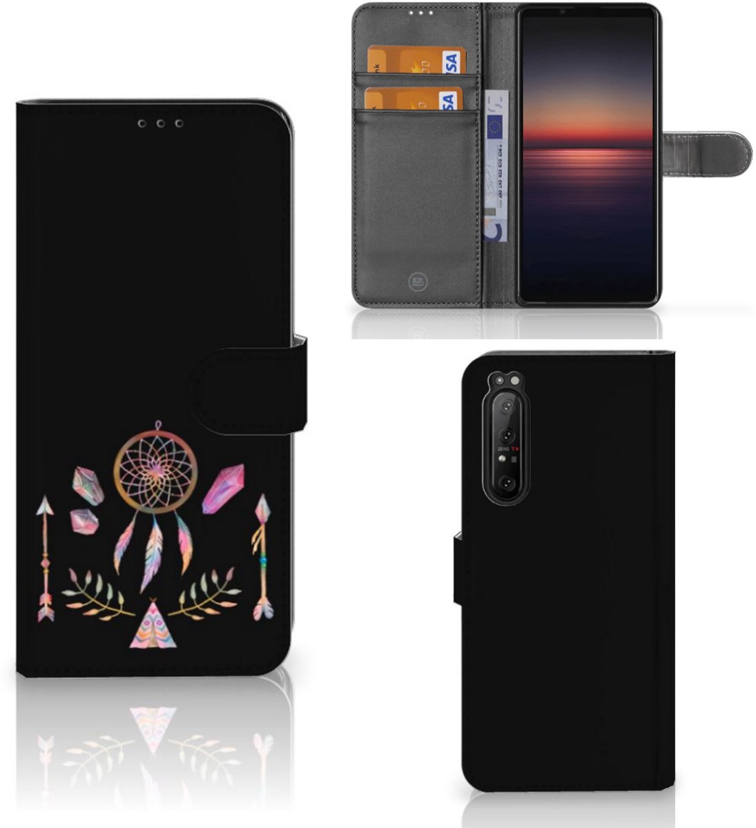 Sony Xperia 1 II Leuk Hoesje Boho Dreamcatcher
