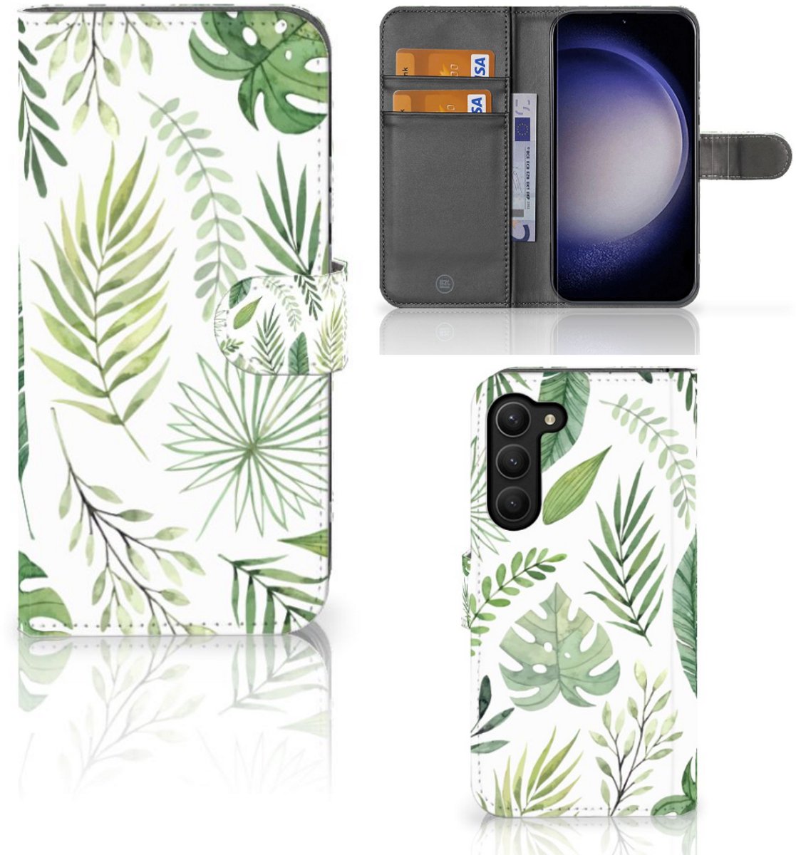 Samsung Galaxy S23 Plus Hoesje Leaves