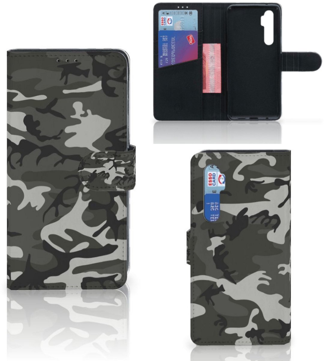 Xiaomi Mi Note 10 Lite Telefoon Hoesje Army Light