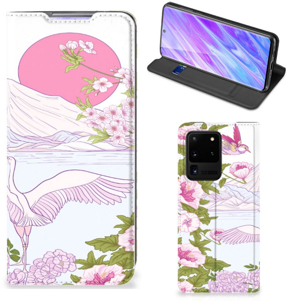 Samsung Galaxy S20 Ultra Hoesje maken Bird Standing